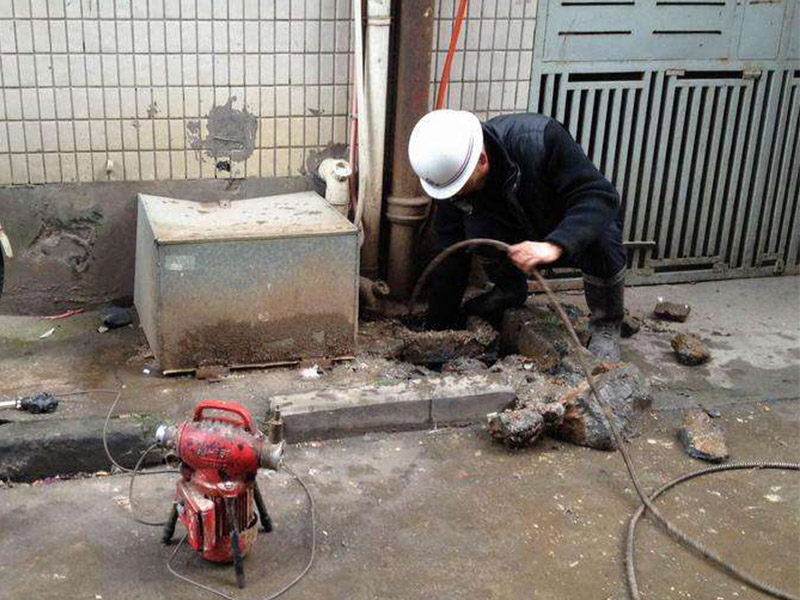 固阳疏通下水道-洗菜池疏通